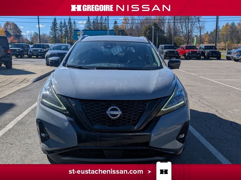 Nissan Murano Midnight Edition CUIR MAG TOIT APPLE CARPLAY 2024 Gris