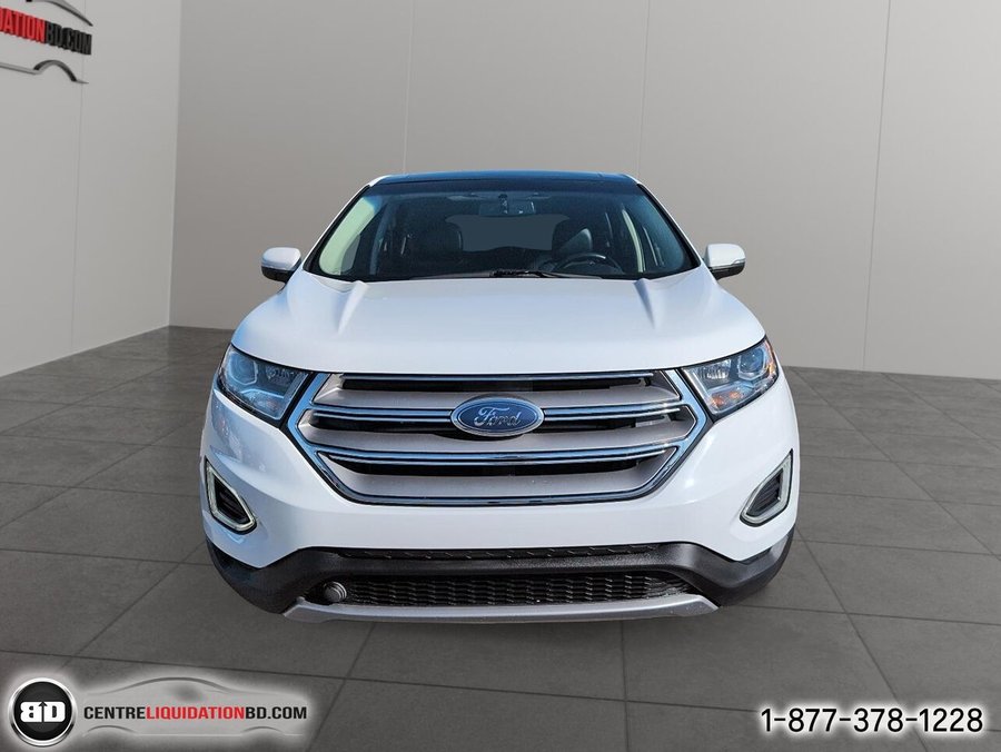 2017 Ford Edge SEL AWD White