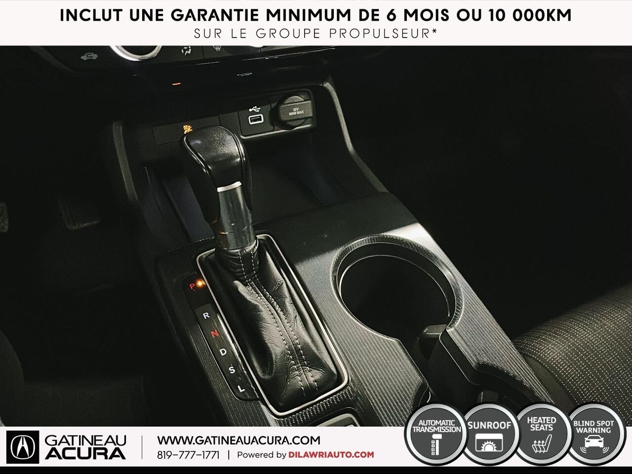 Honda Civic EX 2022 Noir Gatineau - photo #27