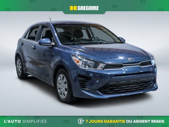 2021 Kia Rio 5 LX+ AUTO AC GR ELEC CAM RECULE BLUETOOTH Blue