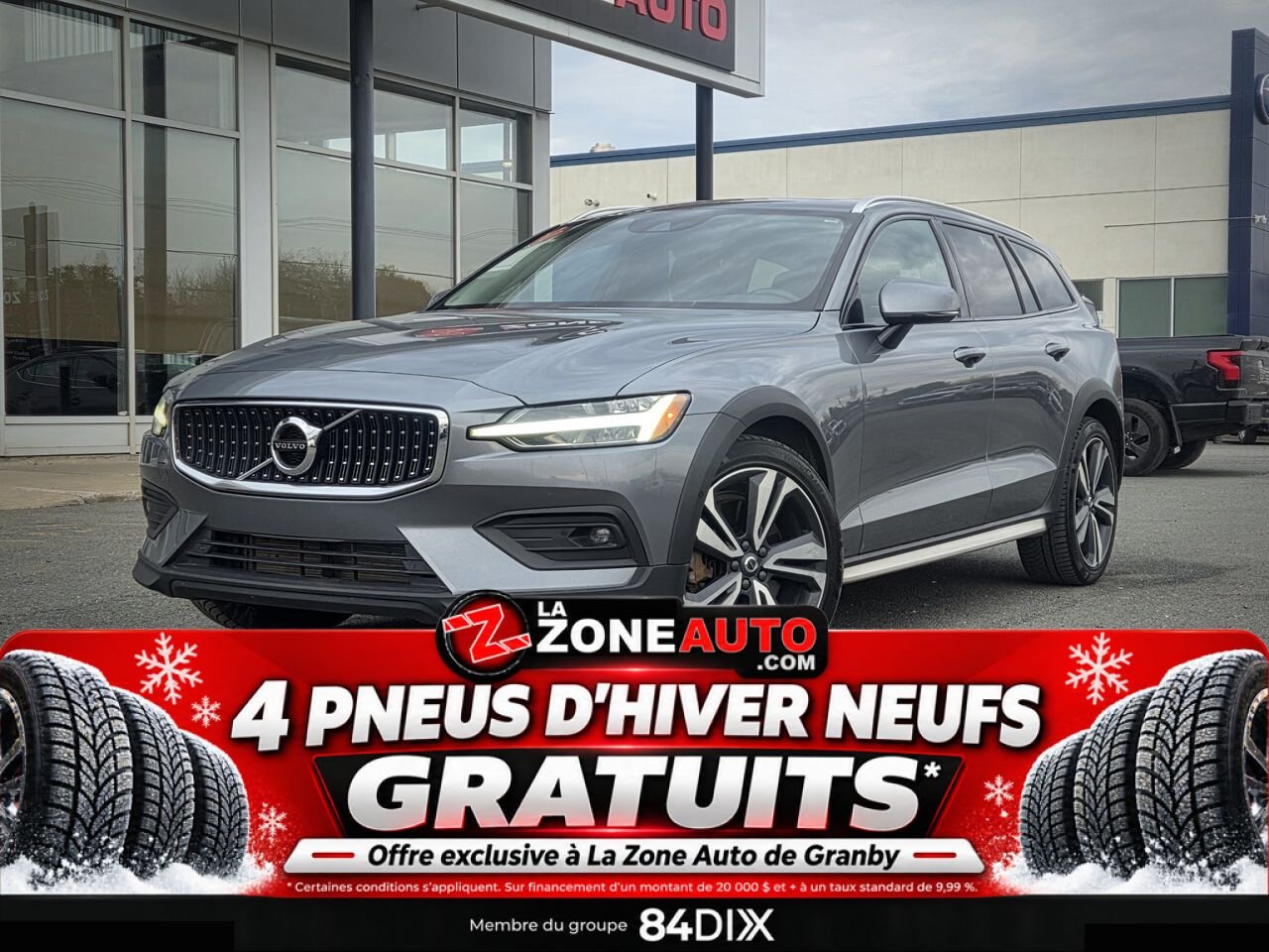 Volvo V60 Cross Country 2021 Gris Granby - photo #0