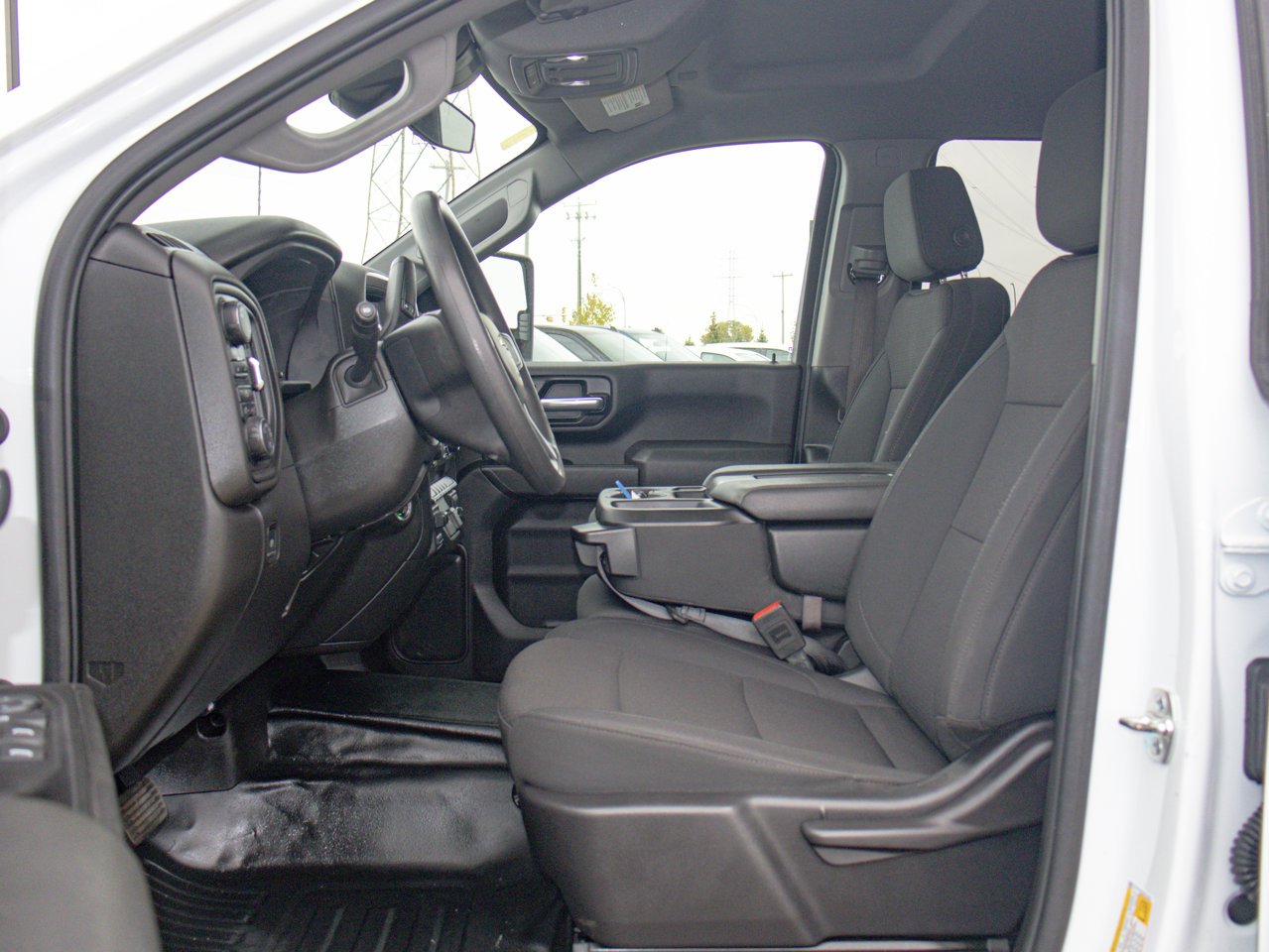 2025 Chevrolet Silverado 2500HD 4WD Crew Cab 159 Work Truck White Sherwood Park - photo #17