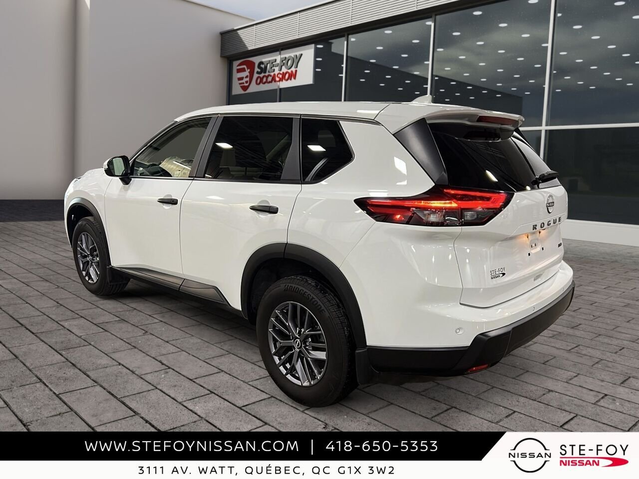 2024 Nissan Rogue S White Ste-Foy - photo #3