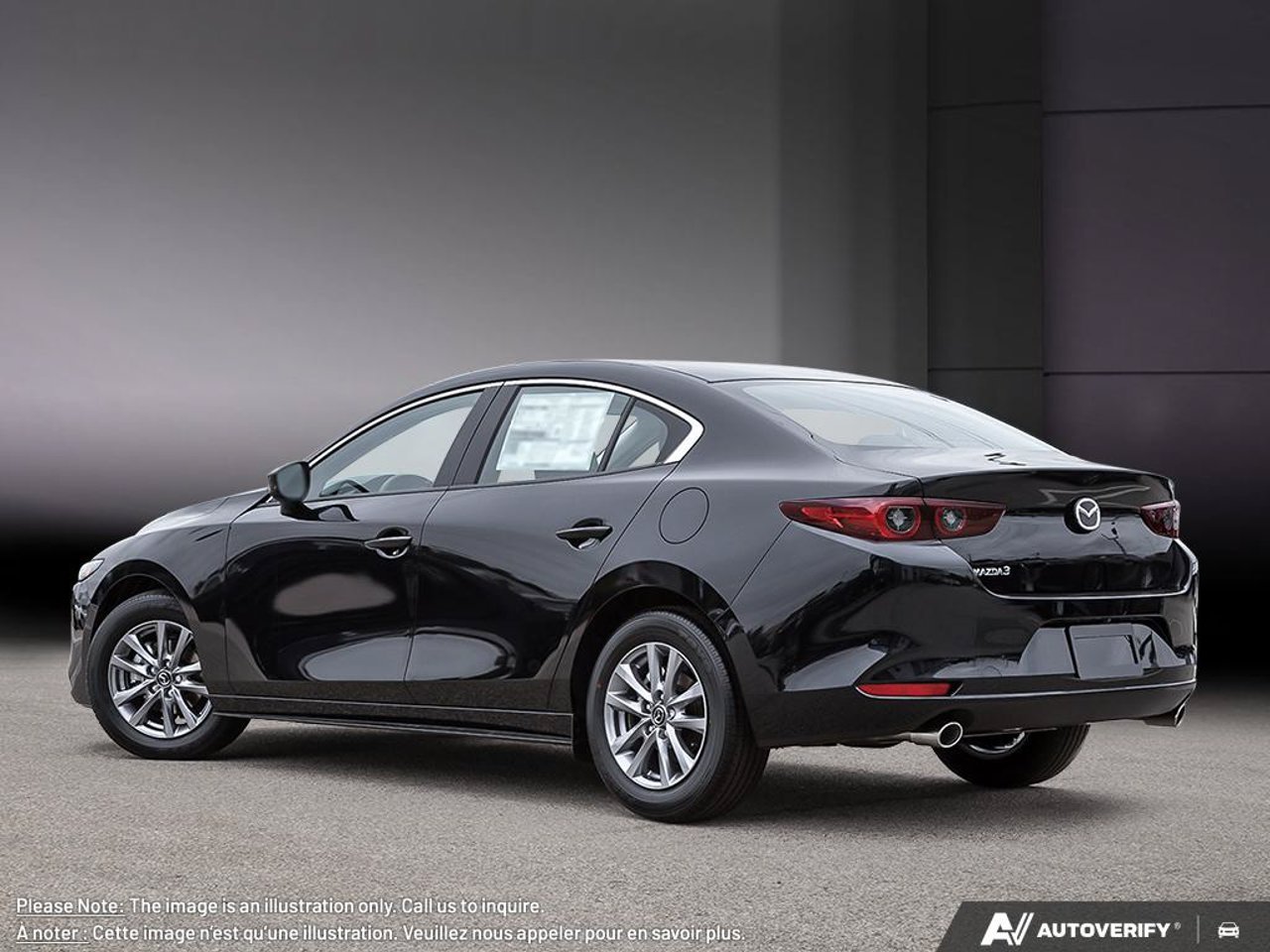 2026 Mazda Mazda3 3MZBPACL2TM517881 Jet Black Mica Mirabel - photo #3