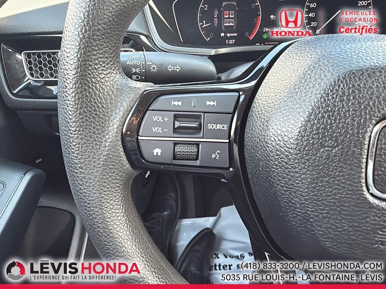 Honda Civic LX LX CVT 2023 Blanc Lévis - photo #20