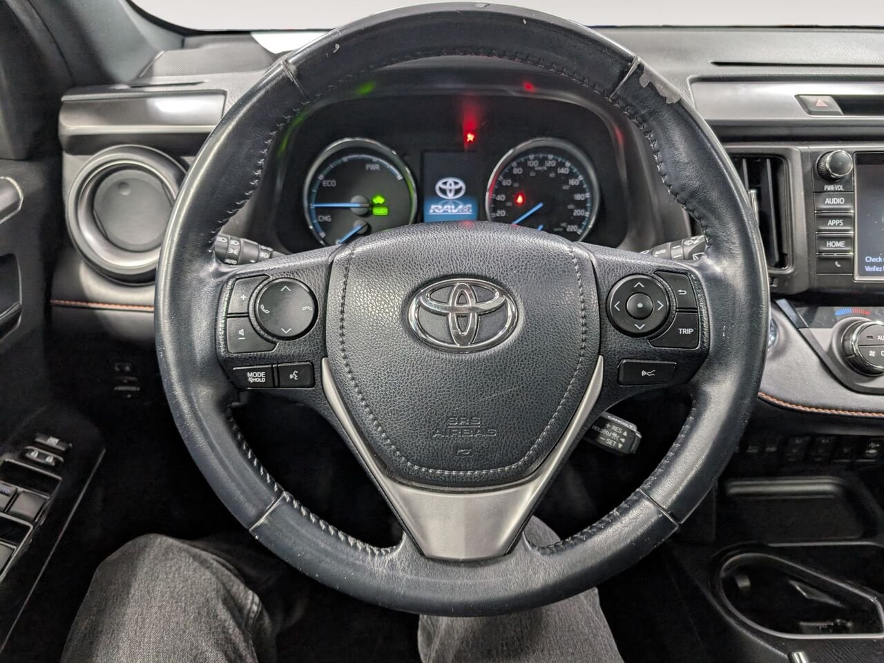 Toyota RAV4 Hybride SE/SIÈGES CHAUFFANTS/VOLANT CHAUFFANT/TOIT OUVRANT/AC/BLUETOOTH/CAMERA DE RECUL 2017 Bleu orage électrique Sherbrooke - photo #11