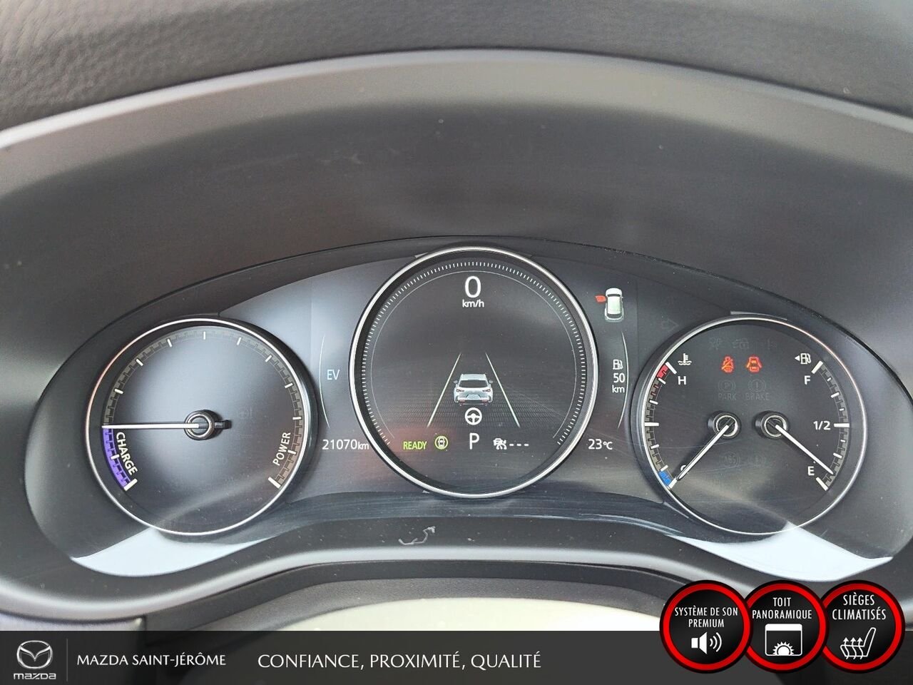 Mazda CX-50 hybride GT AWD | TOIT PANORAMIQUE | CUIR | 2025 Gris Saint-Jérôme - photo #16