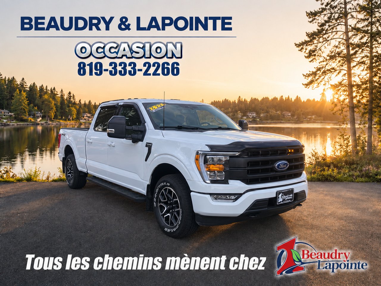2023 Ford F-150 White La Sarre - photo #0