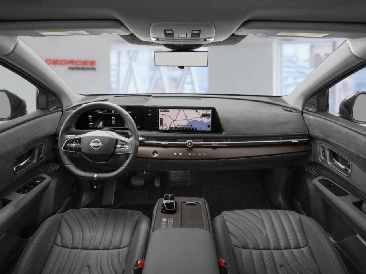 NISSAN ARIYA 2027 Blanc Everest nacré triple couche Saint-Georges - photo #11