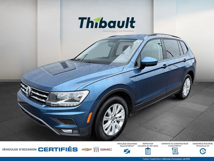 VOLKSWAGEN TIGUAN S Trendline 4MOTION 2018 Bleu