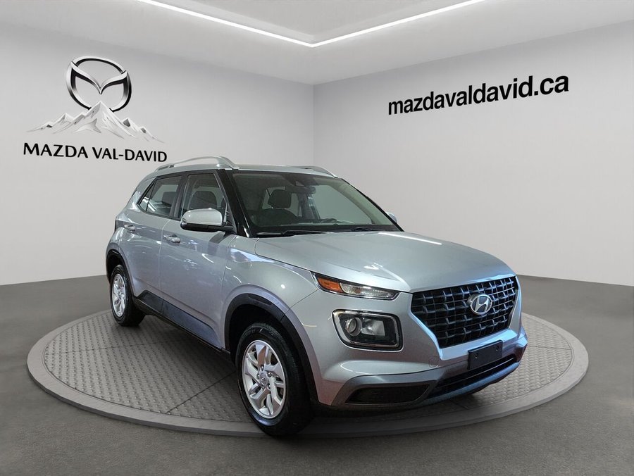 Hyundai Venue Preferred IVT, volant chauffant, commande audio au volant, Apple Carplay 2021 Argent