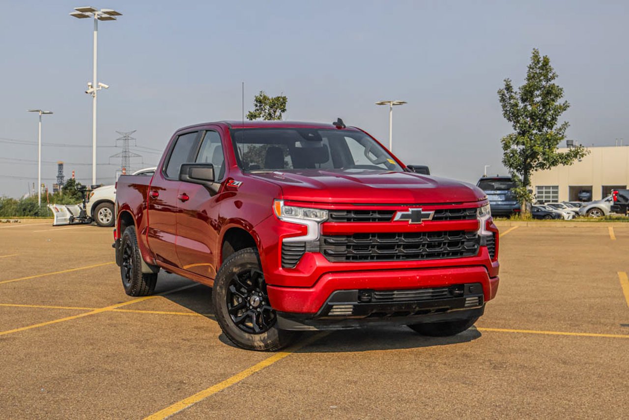 2024 Chevrolet Silverado 1500 4WD Crew Cab 147 RST Red Sherwood Park - photo #1
