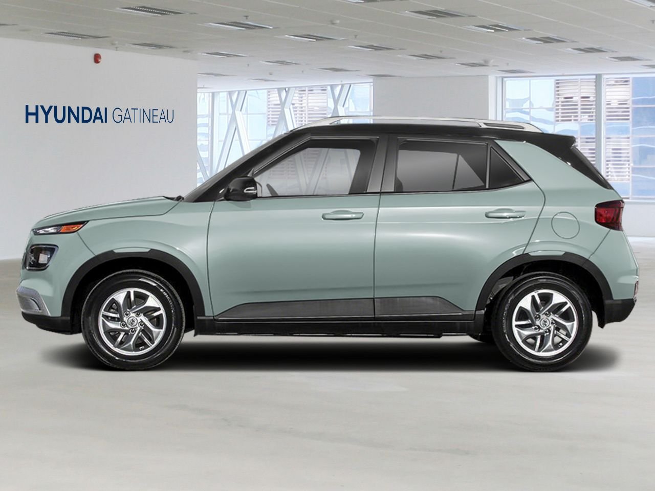 Hyundai Venue Preferred IVT avec couleur deux tons 2026 Vert mirage avec toit noir Ottawa & Gatineau - photo #1