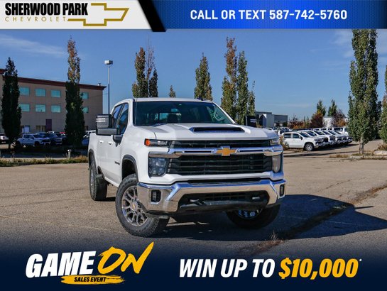 2024 Chevrolet Silverado 3500HD LT 6.6L Gas | Remote Start White