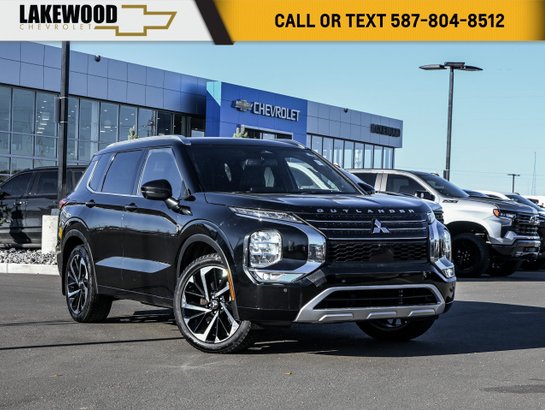 2023 Mitsubishi Outlander SEL Touring AWD 2.5L 7 Passenger | Panoramic Sunroof Black