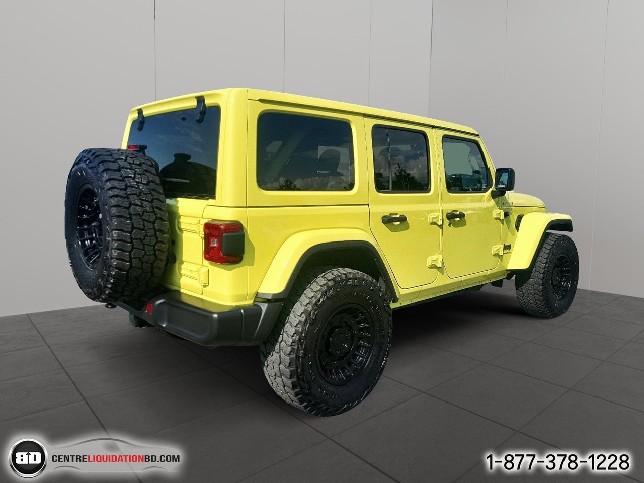 2023 Jeep Wrangler Sahara Altitude | A8695 Yellow Granby - photo #5