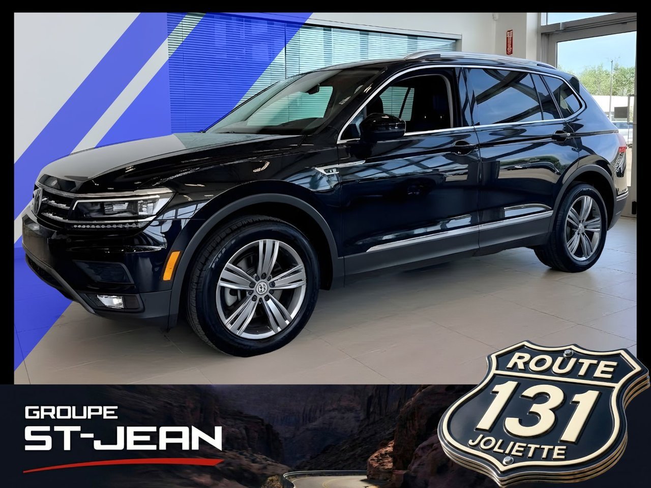 2018 Volkswagen Tiguan Black Notre-Dame-des-Prairies - photo #0