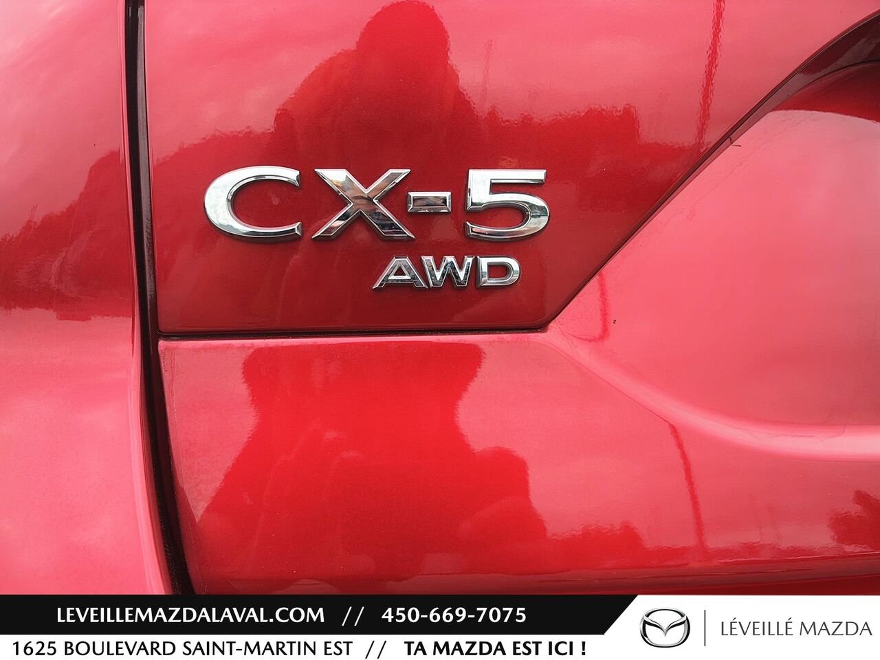 Mazda CX-5 Sport avec moteur turbo TI 2023 Rouge Laval - photo #18