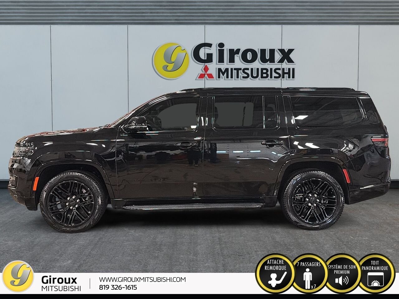 2025 JEEP WAGONEER CARBRIDE Black Sainte-Agathe-des-Monts - photo #2