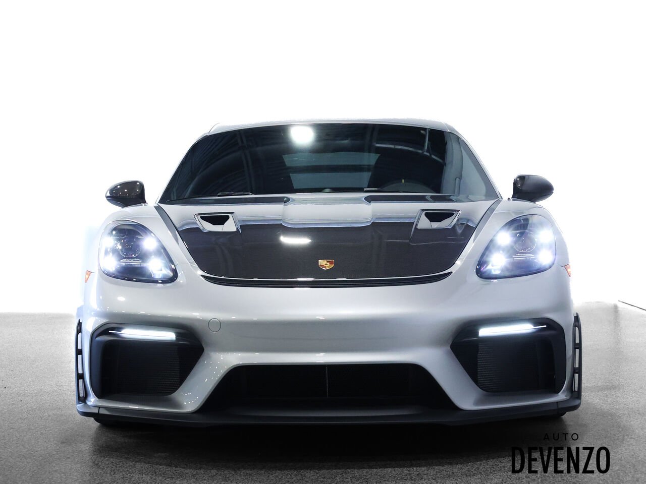 Porsche 718 Cayman GT4 RS Weissach Package 2025 Gris Saint-Eustache - photo #11