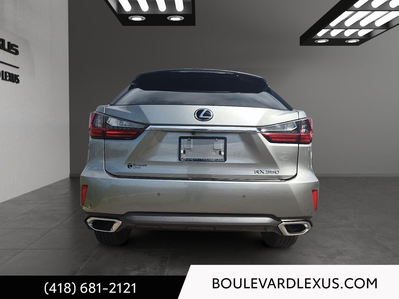 Lexus RX 20008B | RX 350 BA 2018 Argent Québec - photo #4