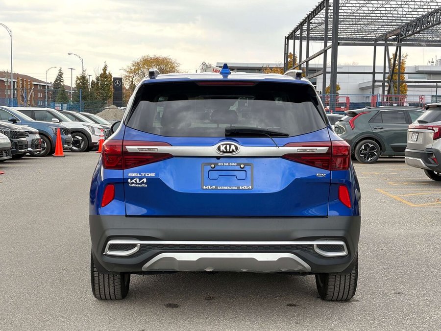 Kia Seltos EX 2021 Bleu