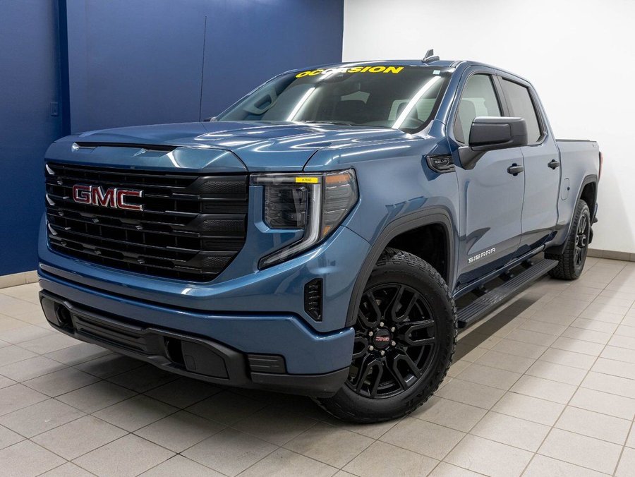 GMC Sierra 1500 PRO X31 CREW 4X4 V8 *ÉDITION GRAPHITE* BEDLINER 2024 gray