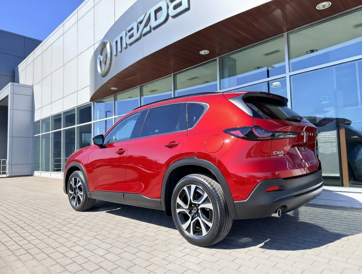 2026 MAZDA CX-5 Soul Red Crystal Metallic Notre-Dame-des-Prairies - photo #6