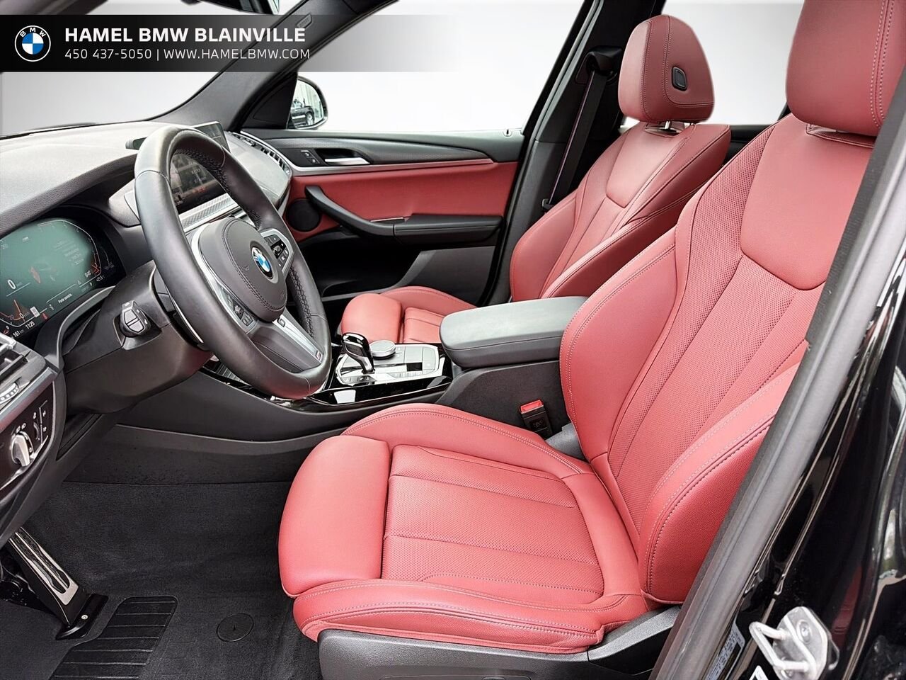 BMW X3 xDrive30i véhicule d'activités sportives 2024 Noir Blainville - photo #8