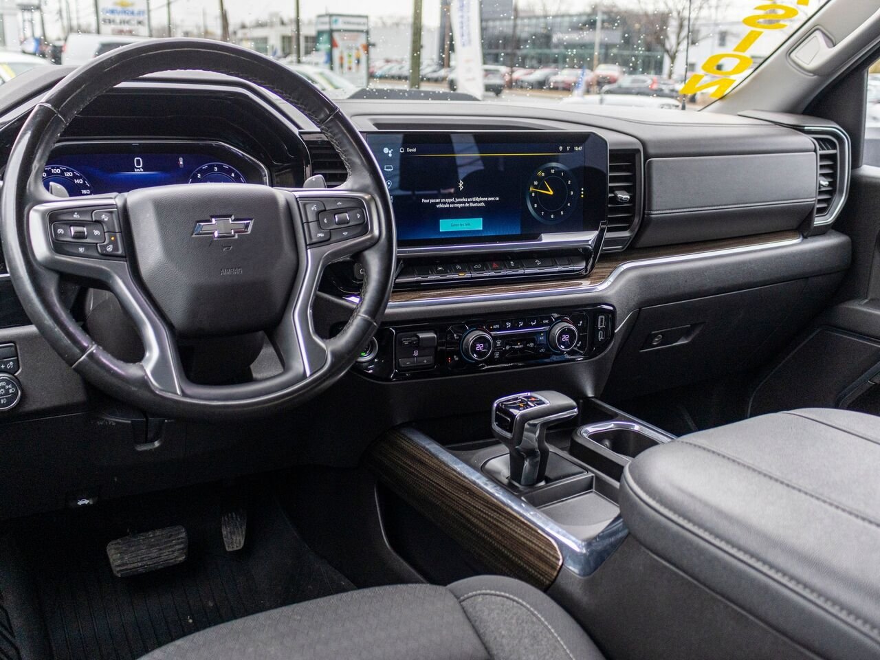 Chevrolet Silverado 1500 LT Trail Boss cabine multiplace 2024 Blanc Châteauguay - photo #7