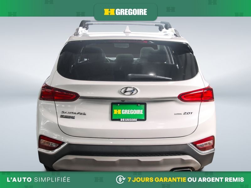 2020 Hyundai Santa Fe White Laval - photo #5