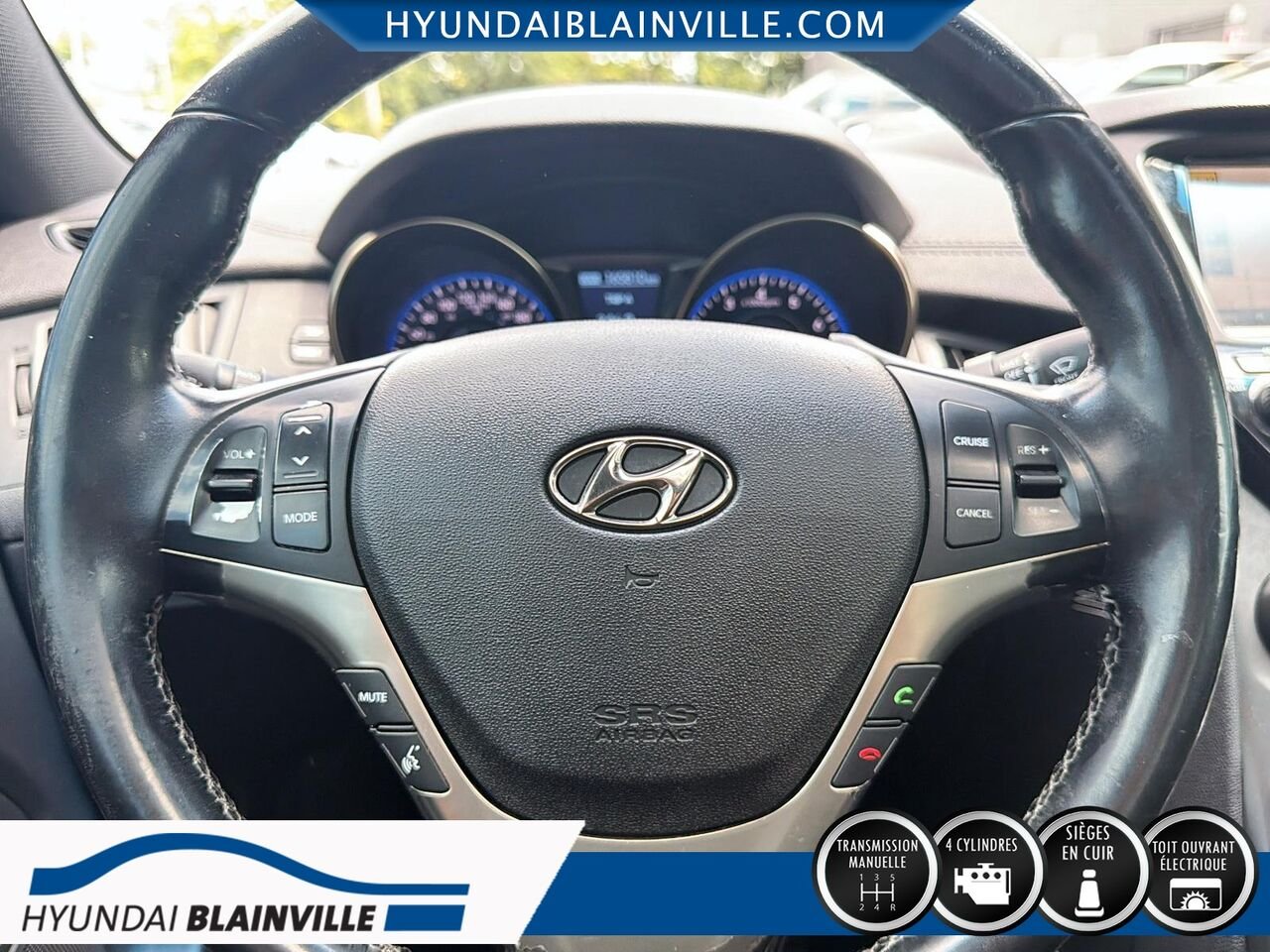 2014 Hyundai Coupé Genesis Silver Blainville - photo #12