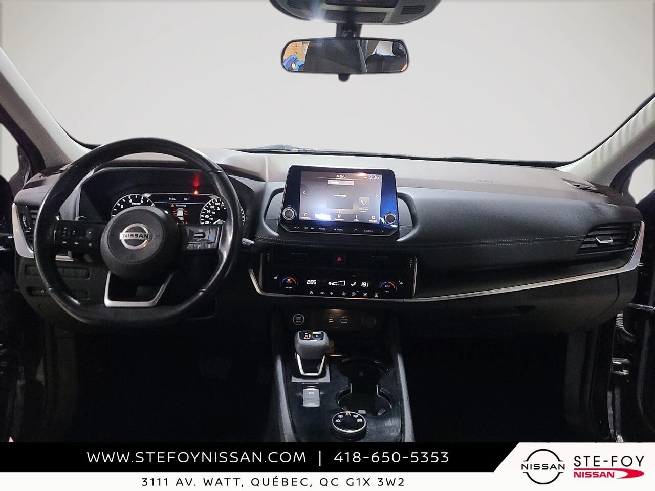 2021 Nissan Rogue Black Ste-Foy - photo #9