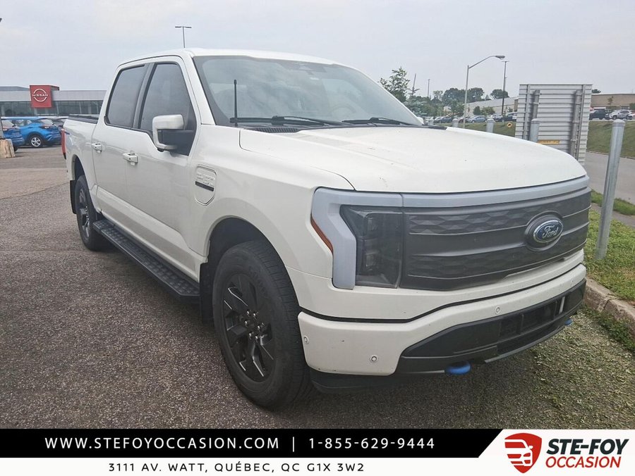 Ford F-150 Lightning LARIAT SuperCrew LONG RANGE 2023 2023 Blanc