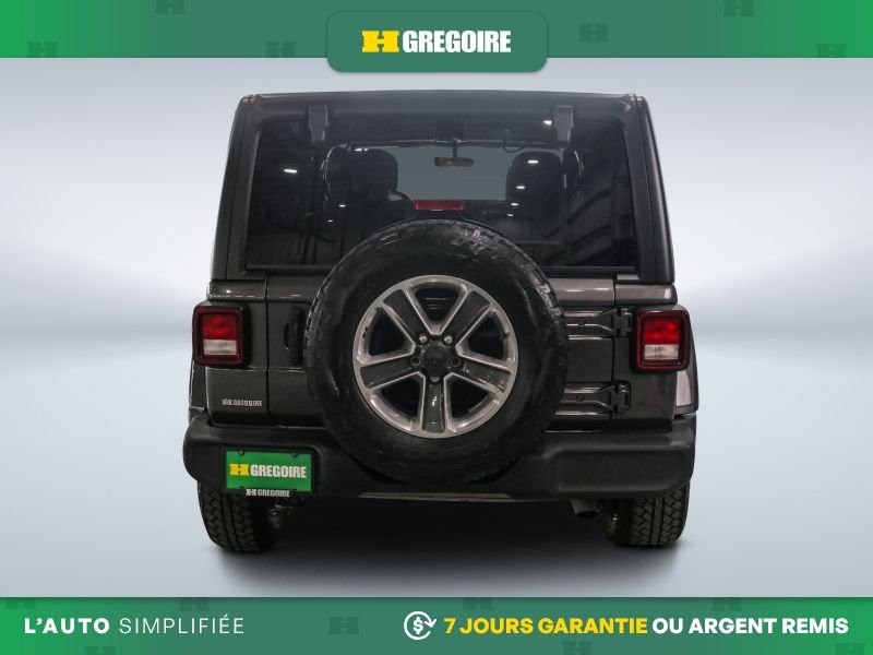Jeep Wrangler SH0444 | Unlimited Sport 80th Anniversary 4WD AUTO A/C MAGS 2021 Gris Laval - photo #5