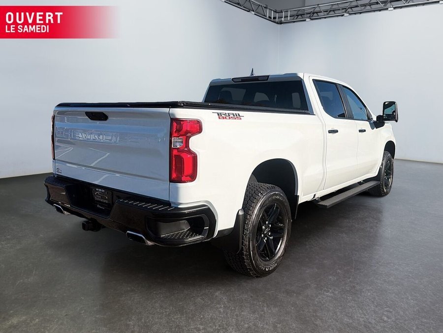 2022 Chevrolet Silverado 1500 LT Trail Boss cabine multiplace 4RM 157 po - JAMAIS ACCIDENTÉ - PARFAIT POUR COMPAGNIE - 5,3L V8 White
