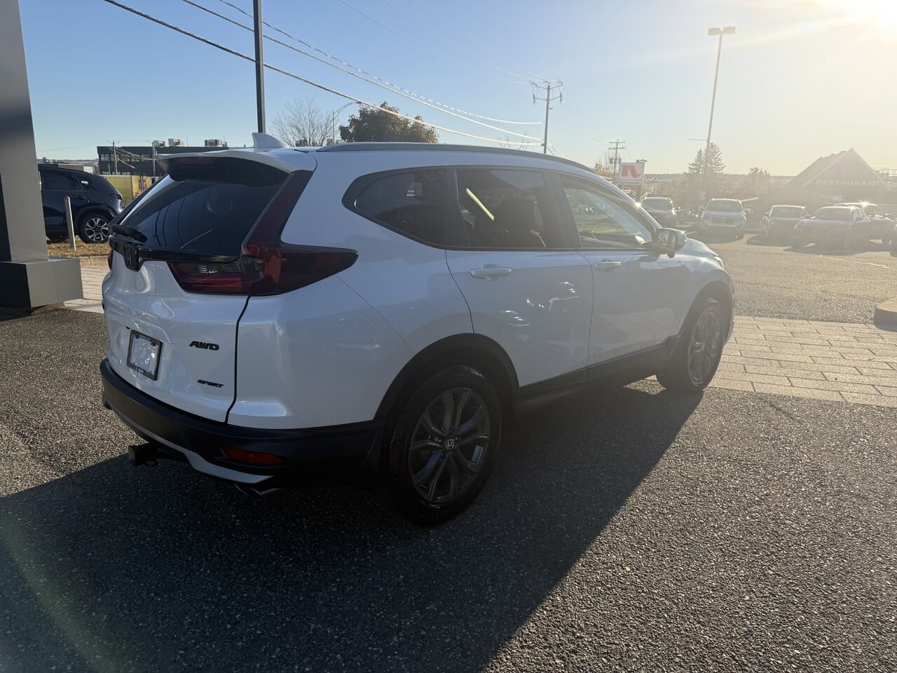 2021 Honda CR-V White Ste-Marie - photo #4
