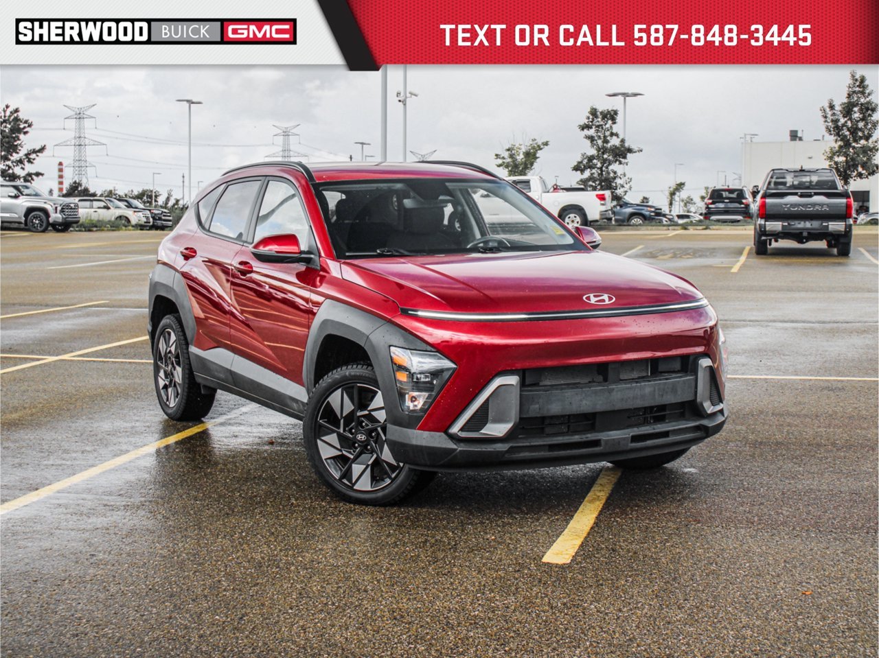 2024 Hyundai Kona 2.0L Preferred AWD Red Sherwood Park - photo #0