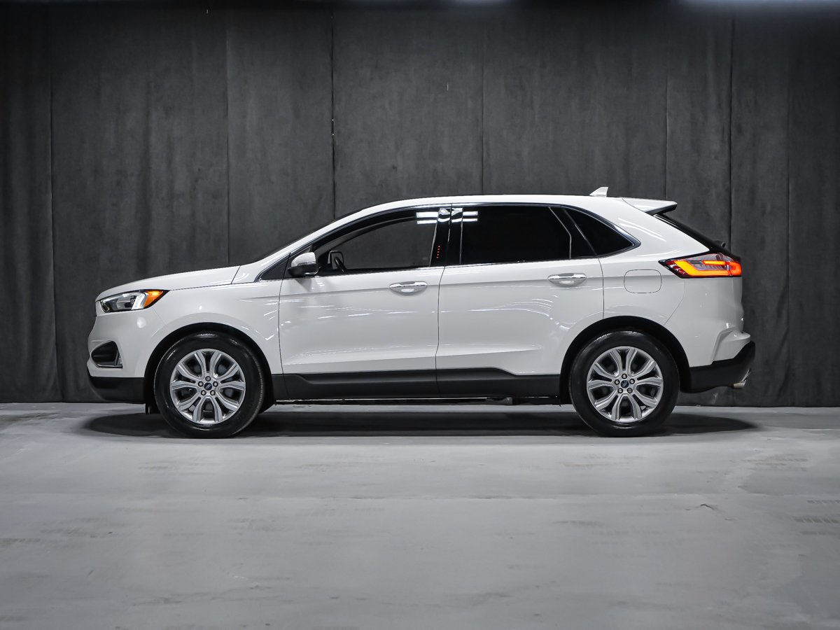 2020 Ford Edge TITANIUM AWD White Montreal - photo #2