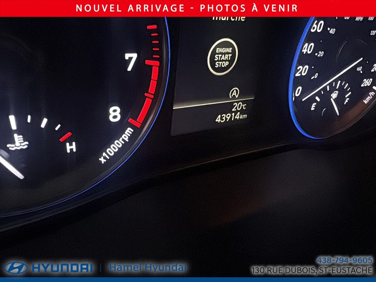 Hyundai Kona 2022 Noir Saint-Eustache - photo #3