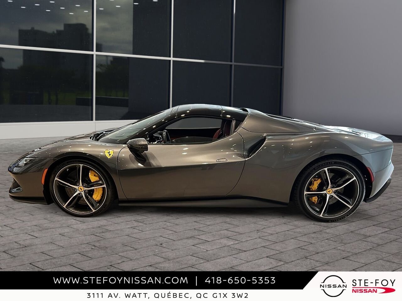Ferrari 296 GTS 2024 Gris Ste-Foy - photo #29