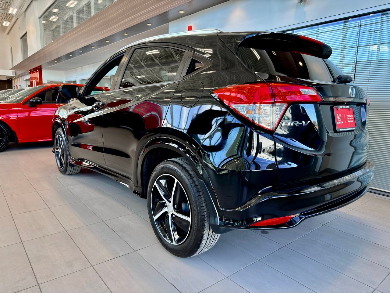Honda HR-V 2021 Noir Notre-Dame-des-Prairies - photo #7