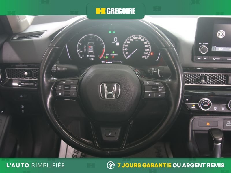 Honda Civic 822390 | EX AUTO A/C MAGS TOIT CAM RECUL BLUETOOTH 2022 Gris Laval - photo #23