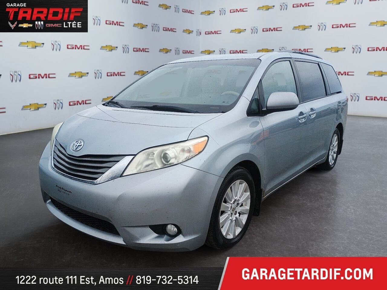2014 TOYOTA SIENNA XLE 3.5L v6 Silver Amos - photo #0