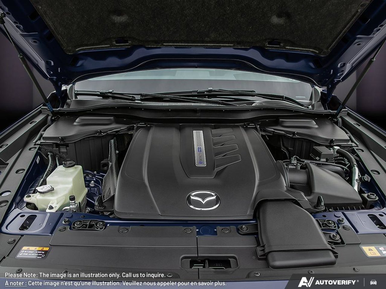 Mazda CX-70 hybride rechargeable JM3KJDHA2T1214049 2026 Bleu cristal foncé mica Mirabel - photo #5
