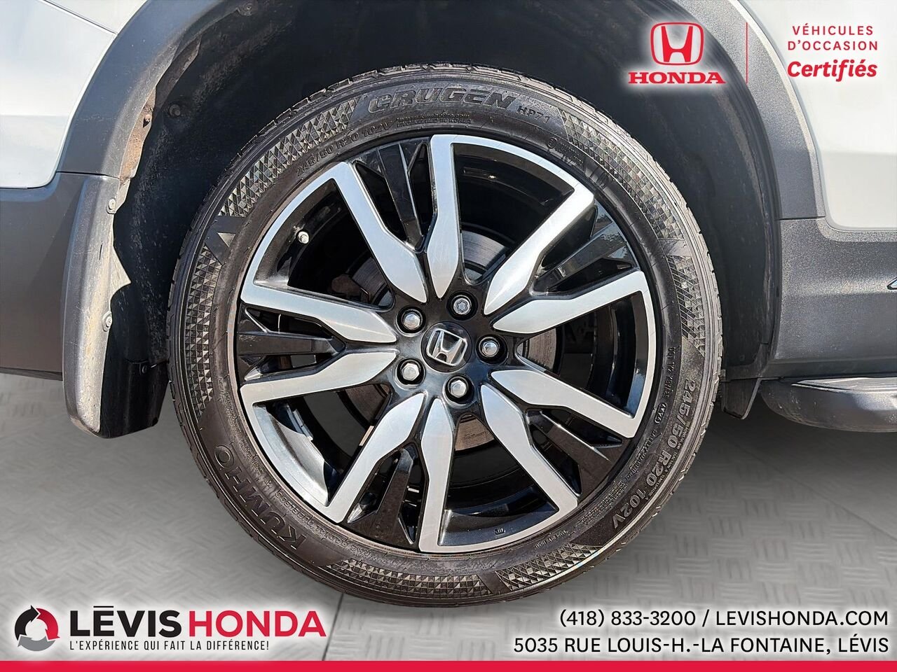 2021 Honda Pilot Touring 7P Touring 7 places TI White Lévis - photo #21