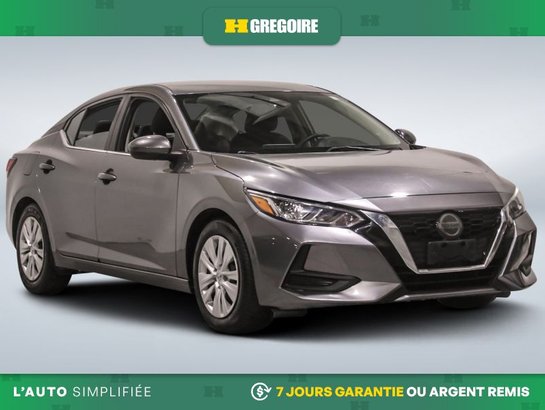 2022 Nissan Sentra S Plus AUTO A/C GR ELECT CAM RECUL BLEUTOOTH Grey