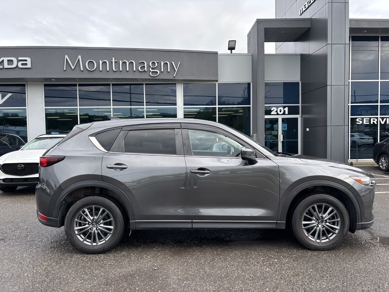 Mazda CX-5 Traction intégrale, 4 portes, boîte automatique, GS 2017 Gris Montmagny - photo #3
