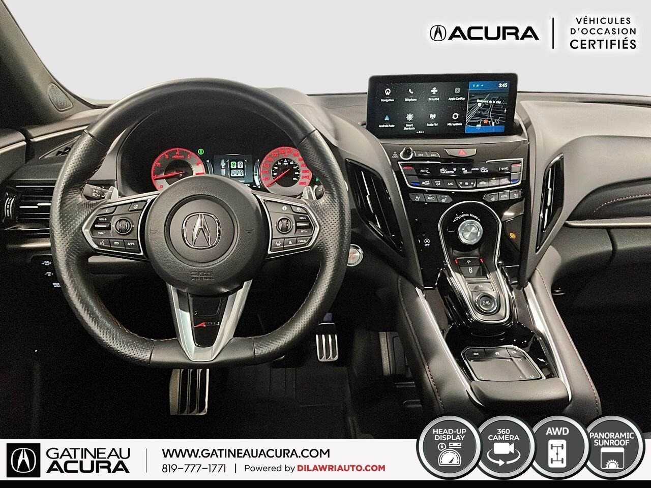 Acura RDX A-Spec Platinum Élite SH-AWD 2025 Blanc Gatineau - photo #2