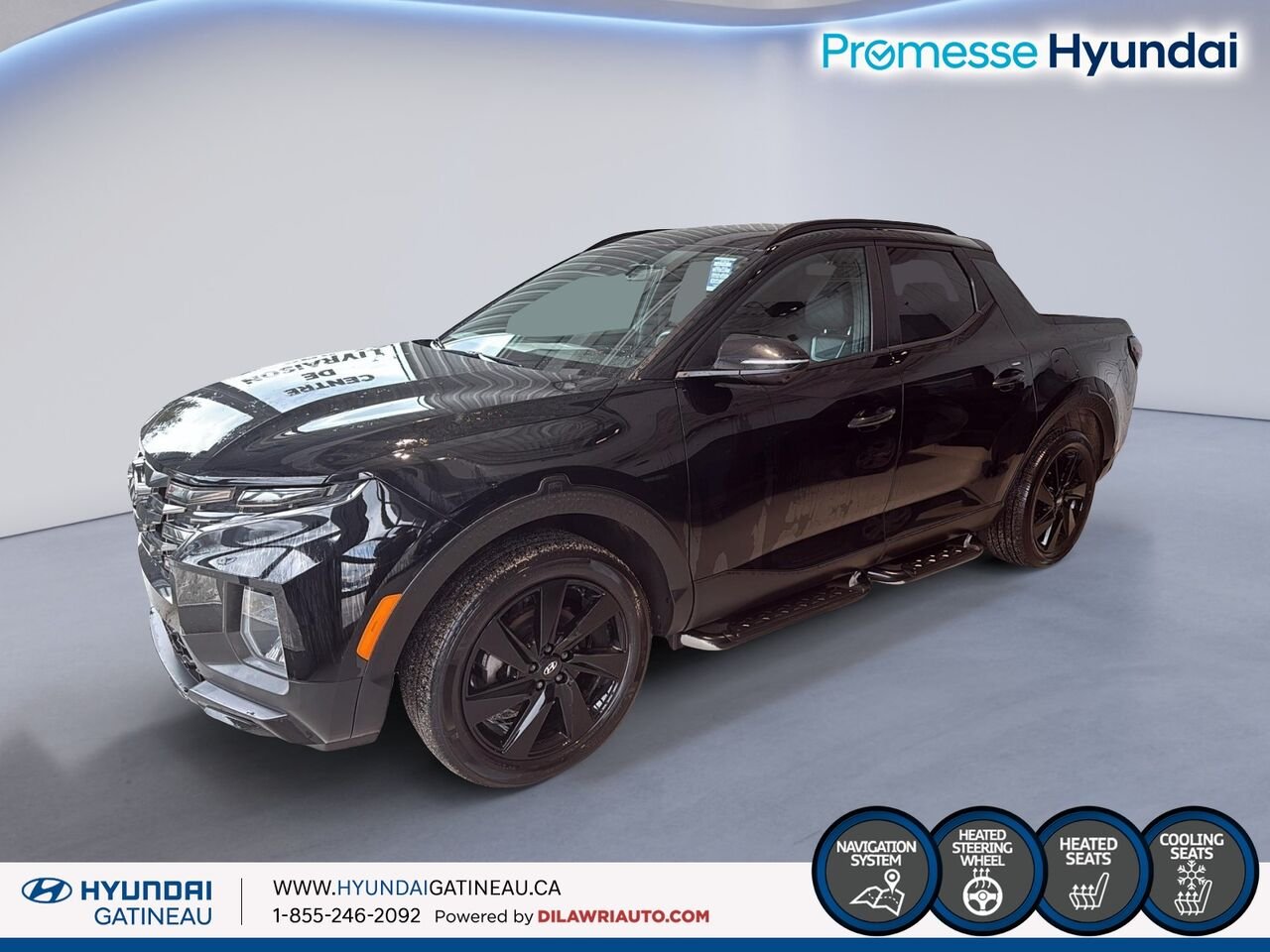 2023 Hyundai Santa Cruz Ultimate TI*** cuir , toit ouvrant , navigation et plus *** Black Ottawa & Gatineau - photo #0